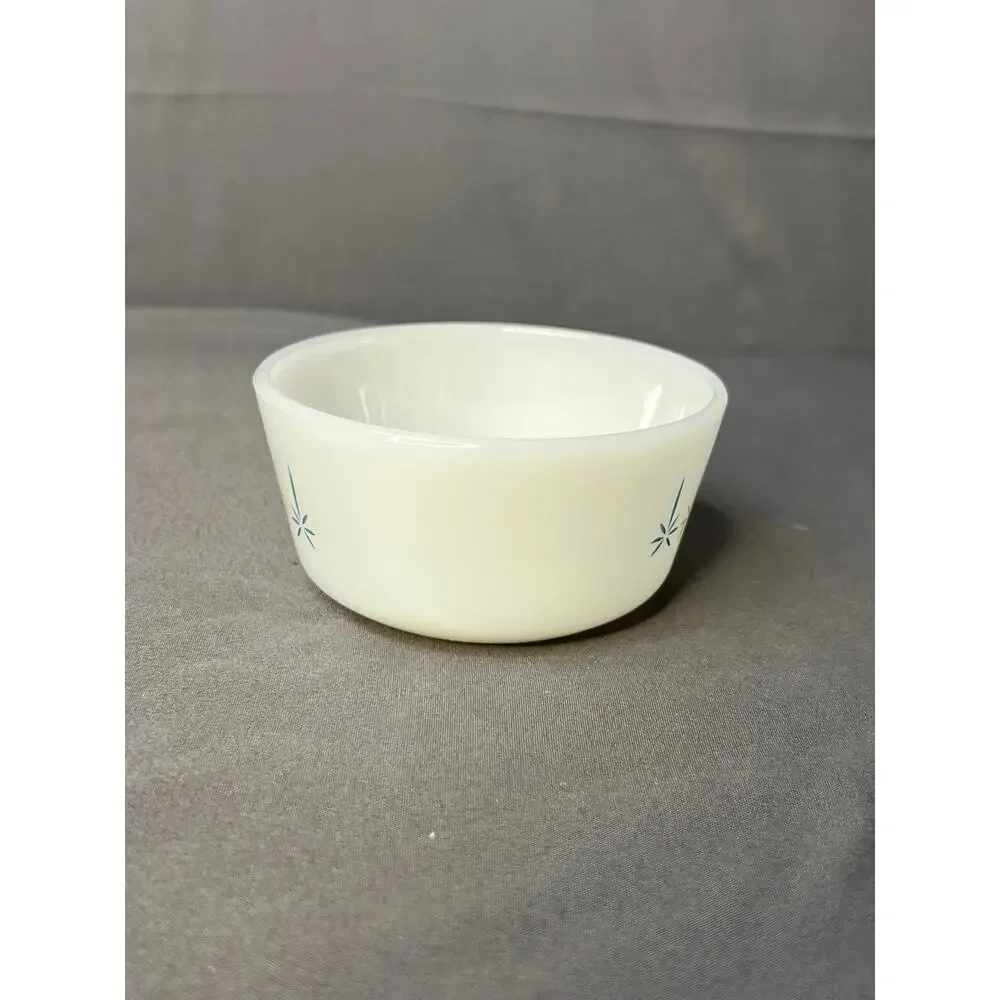 Vintage Fire King Atomic Star 6oz Custard Dishes Set of 4